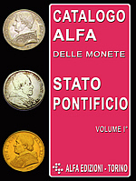 catalogo Alfa delle monete antiche STATO PONTIFICIO volume 1°