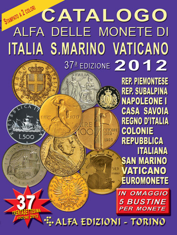 catalogo alfa monete italia smarino vaticano